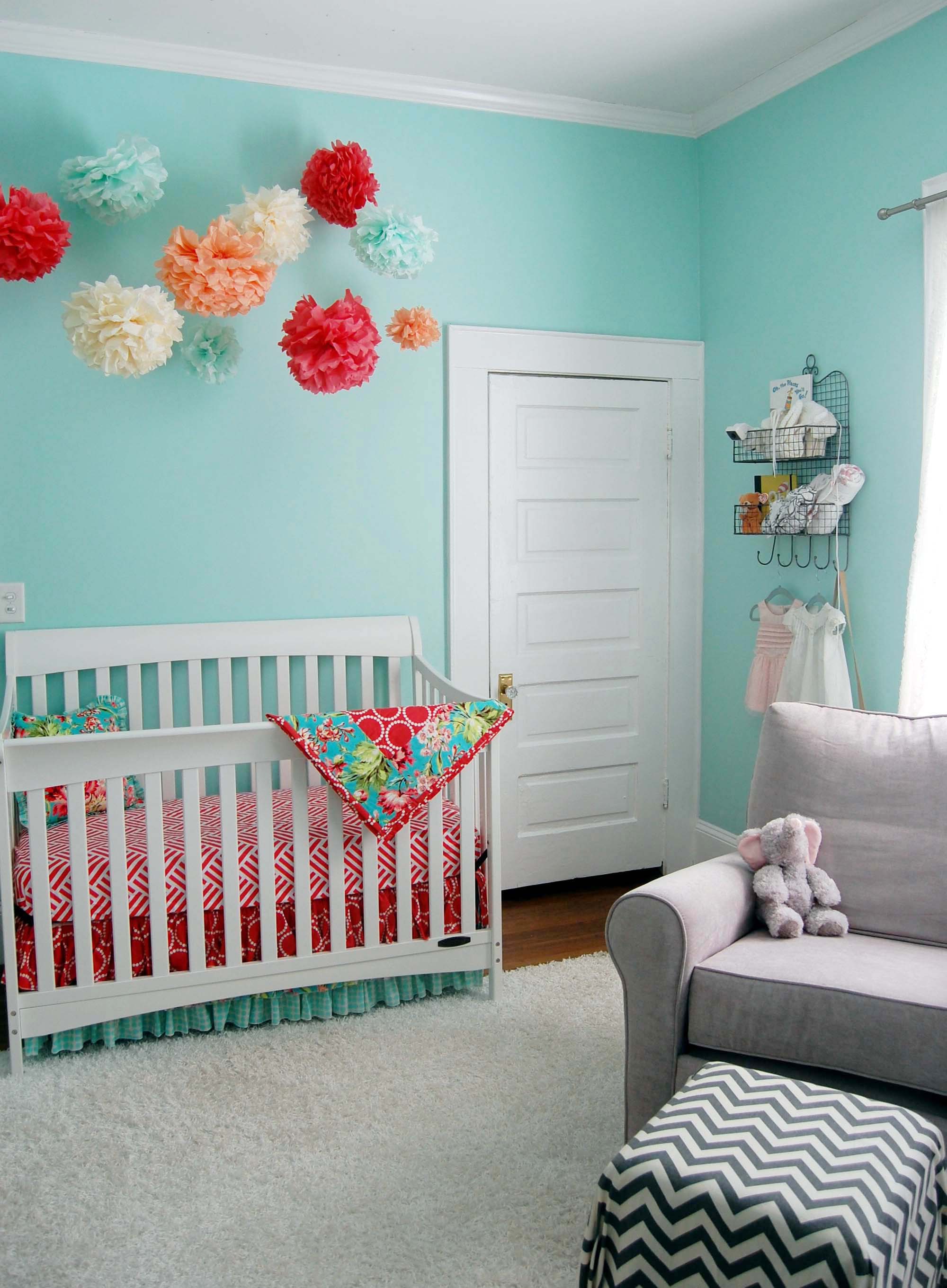 37+ Cute Baby Girl Nursery Ideas for Small Rooms - NRB
