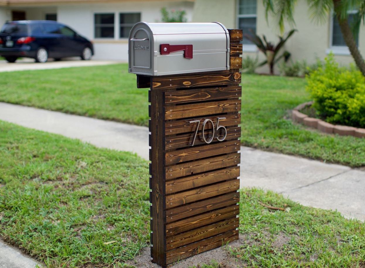 15+ Cool Mailbox Post Ideas Unique & Creative Mailboxes 